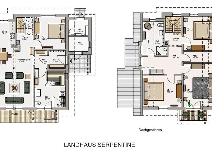 Landhaus-serpentine Ilsenburg